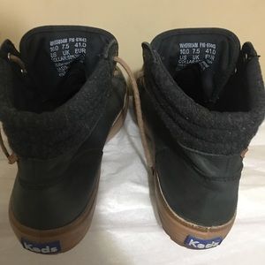 Unisex Keds high top and leather Boots.